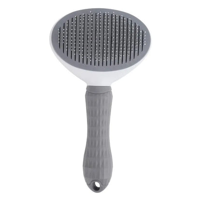 Self-Cleaning Grooming Brush for Dogs & Cats – Hair Removal & Dematting Comb