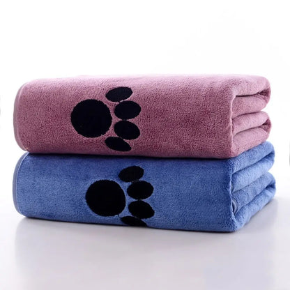 Ultra-Absorbent Soft Microfiber Pet Towel – Fast-Drying Towel for Dogs and Cats