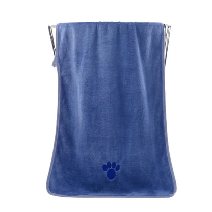 Ultra-Absorbent Soft Microfiber Pet Towel – Fast-Drying Towel for Dogs and Cats