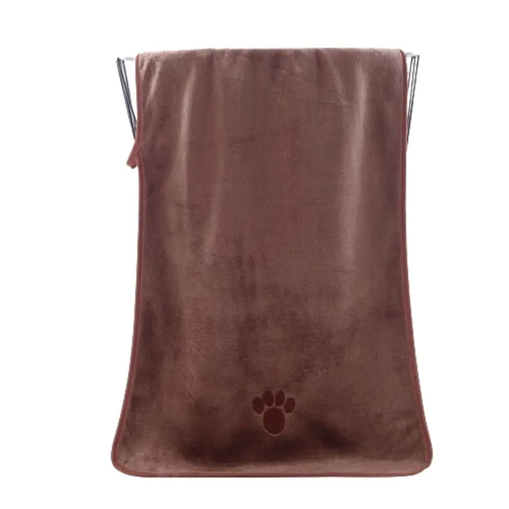Ultra-Absorbent Soft Microfiber Pet Towel – Fast-Drying Towel for Dogs and Cats