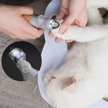 LED Pet Nail Clipper – See-in-the-Dark Precision for Cat & Dog Nails