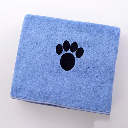 Ultra-Absorbent Soft Microfiber Pet Towel – Fast-Drying Towel for Dogs and Cats