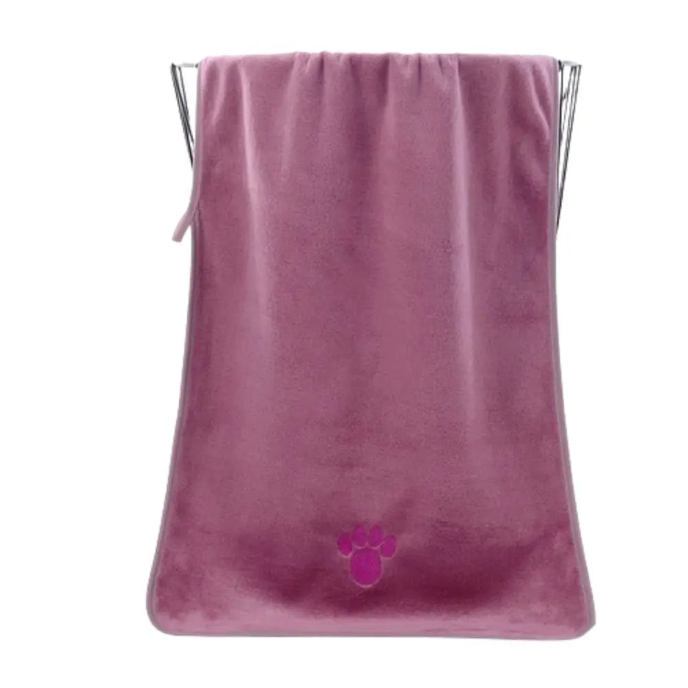 Ultra-Absorbent Soft Microfiber Pet Towel – Fast-Drying Towel for Dogs and Cats