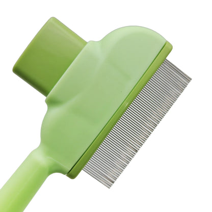 Self-Cleaning Grooming Brush for Dogs & Cats – Hair Removal & Dematting Comb