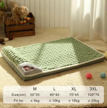 Cama para cães lavável na máquina, removível, ortopédica, ideal para o inverno em cães de pequeno, médio e grande porte, além de gatos.