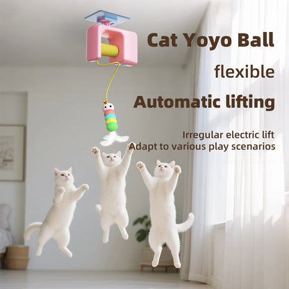 Interactive Rechargeable Cat Toy – Automatic Electric Hanging Flying Bird