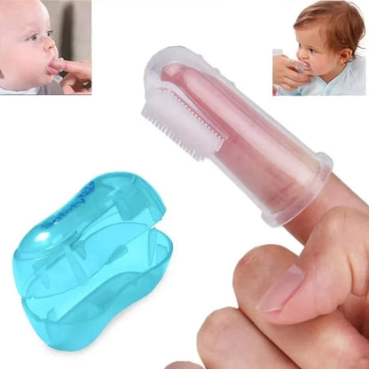 Silicone Finger Toothbrush for Pets, Ultra Soft Dental Care - for Dog Cat Teeth Cleaning & Oral Hygiene